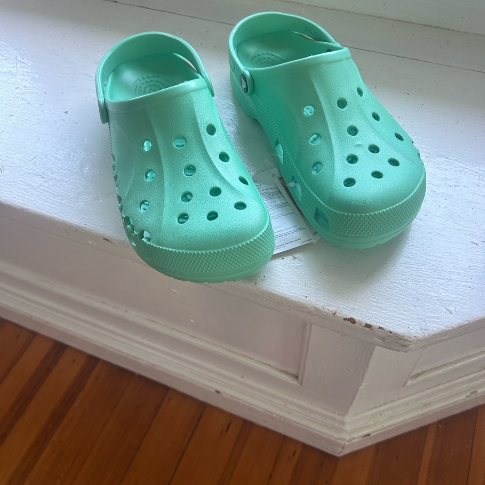 CROCS  Mint Green Sandals